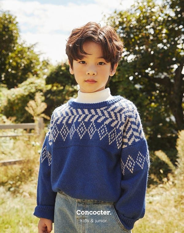 CONCOCTER - Korean Children Fashion - #Kfashion4kids - Punch Pullover with Mom - 7