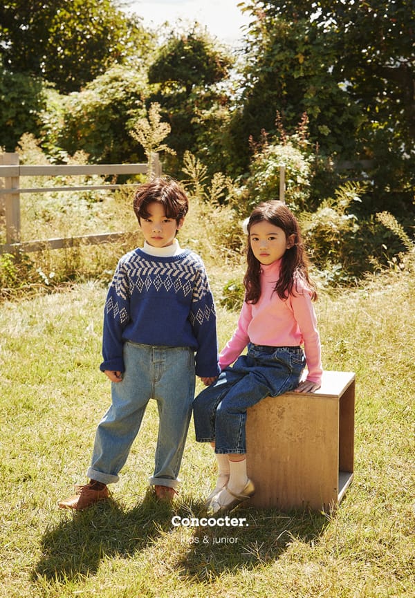 CONCOCTER - Korean Children Fashion - #Kfashion4kids - Punch Pullover with Mom - 8