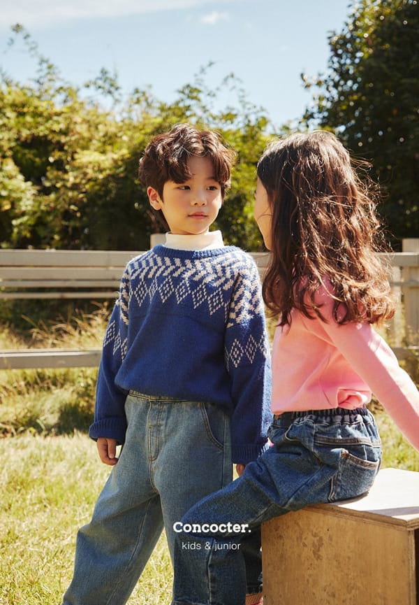 CONCOCTER - Korean Children Fashion - #Kfashion4kids - Punch Pullover with Mom - 9