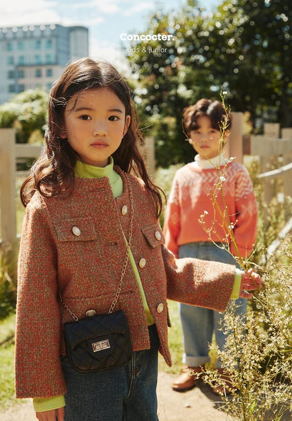 CONCOCTER - Korean Children Fashion - #Kfashion4kids - C Twid Jacket