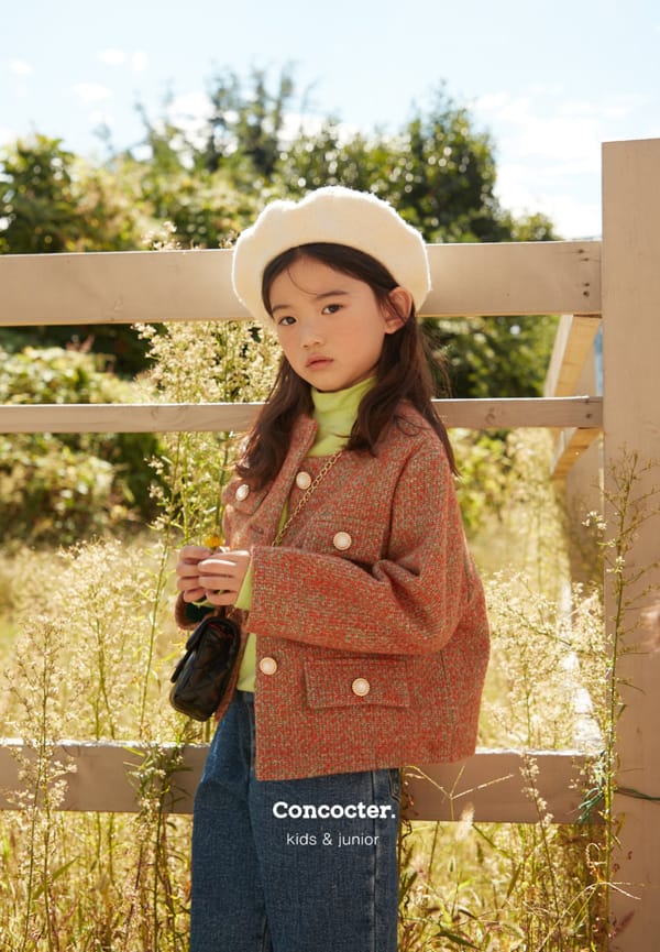 CONCOCTER - Korean Children Fashion - #Kfashion4kids - C Twid Jacket - 11