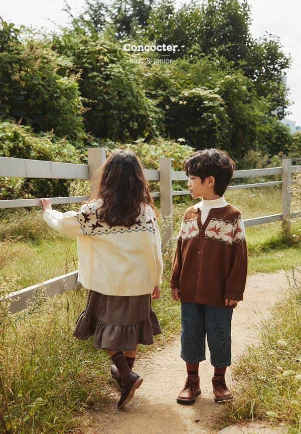 CONCOCTER - Korean Children Fashion - #Kfashion4kids - Bird Wool Cardigan with Mom - 6