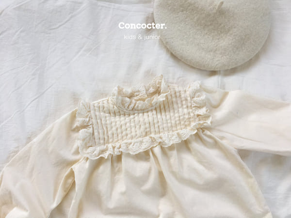 CONCOCTER - Korean Children Fashion - #Kfashion4kids - Wool Herringbone One-piece - 10
