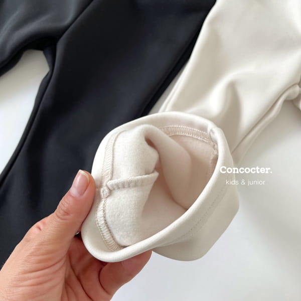 CONCOCTER - Korean Children Fashion - #Kfashion4kids - Fleece Bootcuts Pants