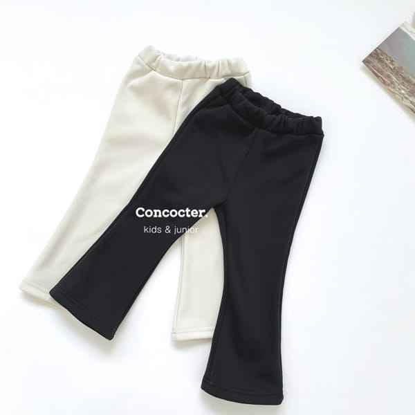 CONCOCTER - Korean Children Fashion - #Kfashion4kids - Fleece Bootcuts Pants - 2