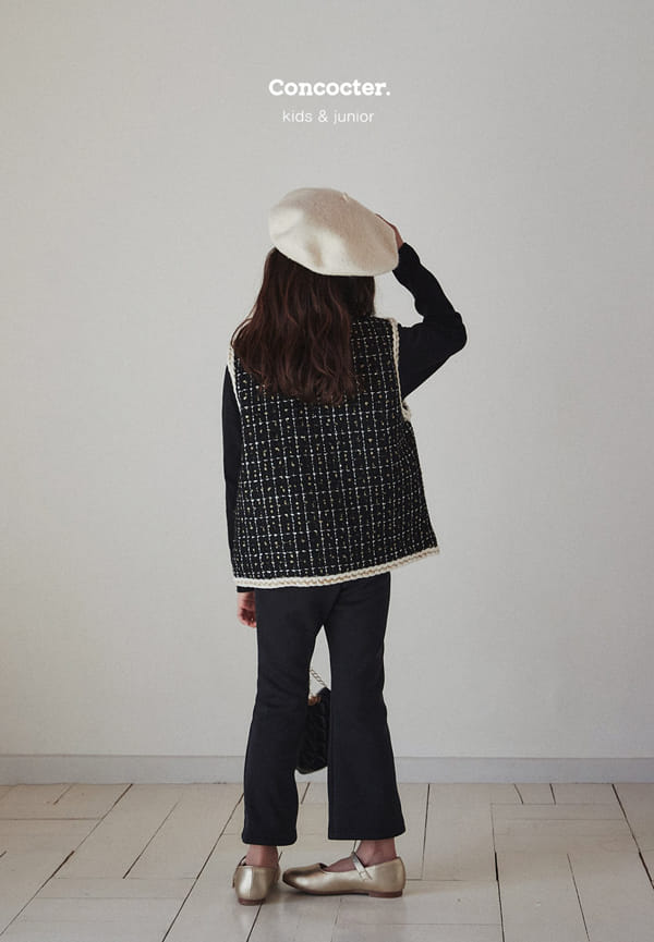 CONCOCTER - Korean Children Fashion - #Kfashion4kids - Fleece Bootcuts Pants - 8