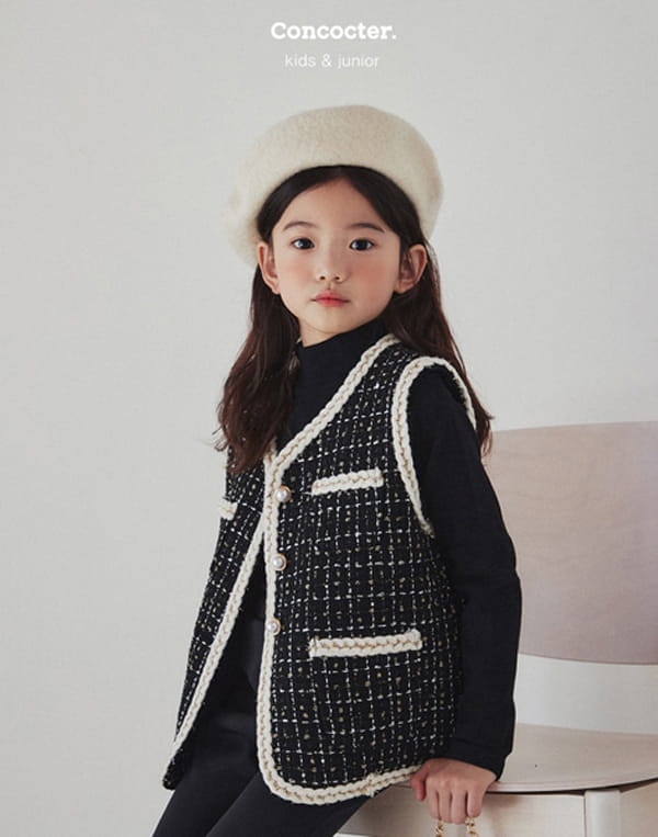 CONCOCTER - Korean Children Fashion - #Kfashion4kids - Sha Ner Padding Vest