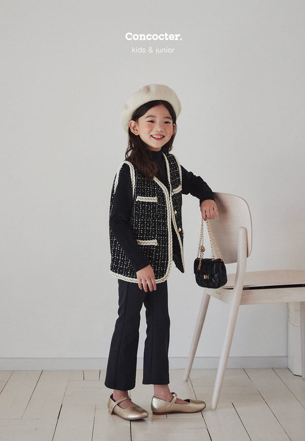 CONCOCTER - Korean Children Fashion - #Kfashion4kids - Sha Ner Padding Vest - 12