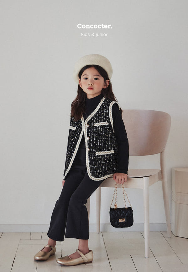 CONCOCTER - Korean Children Fashion - #Kfashion4kids - Sha Ner Padding Vest - 4