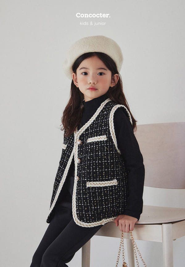 CONCOCTER - Korean Children Fashion - #Kfashion4kids - Sha Ner Padding Vest - 5