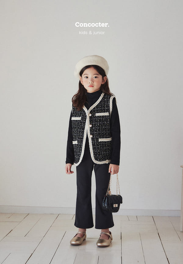 CONCOCTER - Korean Children Fashion - #Kfashion4kids - Sha Ner Padding Vest - 6