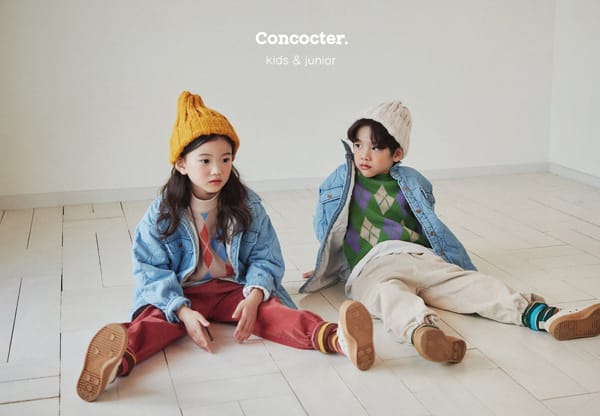 CONCOCTER - Korean Children Fashion - #Kfashion4kids - 21 Warm Span Rib Pants - 6