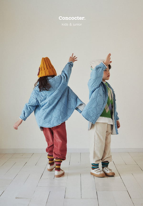 CONCOCTER - Korean Children Fashion - #Kfashion4kids - Argyle Vest - 7