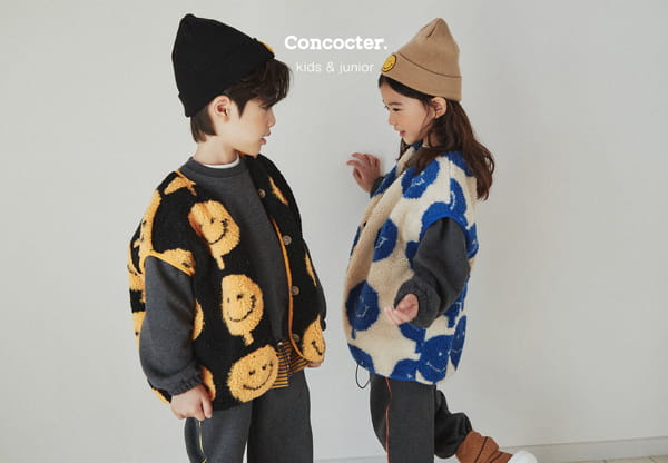 CONCOCTER - Korean Children Fashion - #Kfashion4kids - Hahah Smile Vest - 3