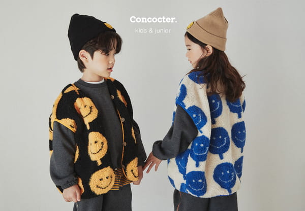 CONCOCTER - Korean Children Fashion - #Kfashion4kids - Hahah Smile Vest - 5
