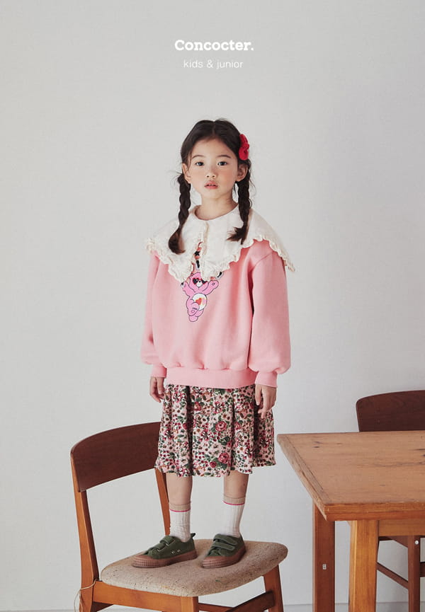CONCOCTER - Korean Children Fashion - #Kfashion4kids - Rainbow Bear Sweatshirt - 10