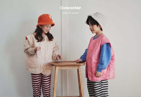 CONCOCTER - Korean Children Fashion - #Kfashion4kids - Ppillon Stripes Jogger Pants - 2
