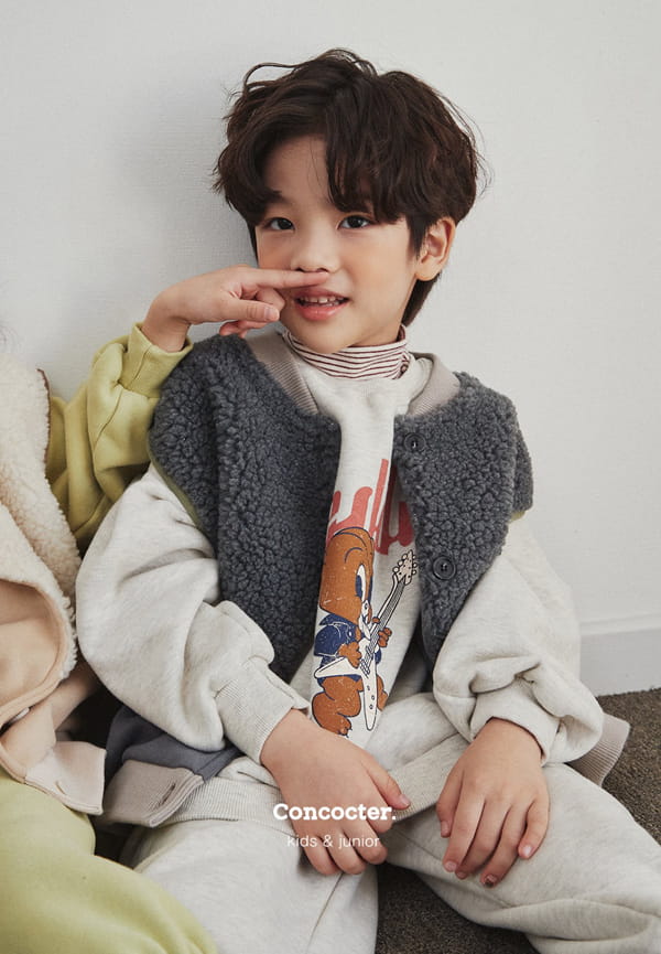 CONCOCTER - Korean Children Fashion - #Kfashion4kids - Dumble Soft Vest - 11