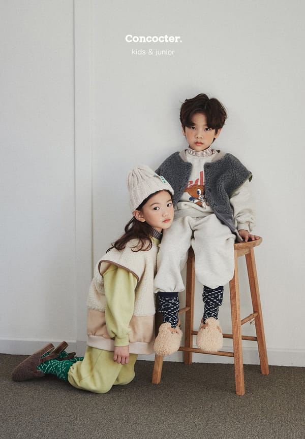 CONCOCTER - Korean Children Fashion - #Kfashion4kids - Dumble Soft Vest - 4