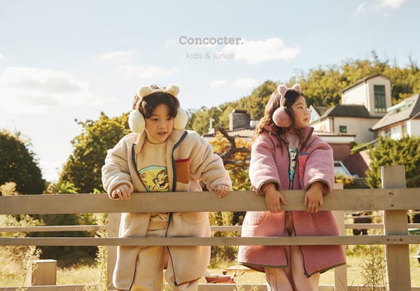 CONCOCTER - Korean Children Fashion - #Kfashion4kids - Thumbs up Color Long Fleece - 3