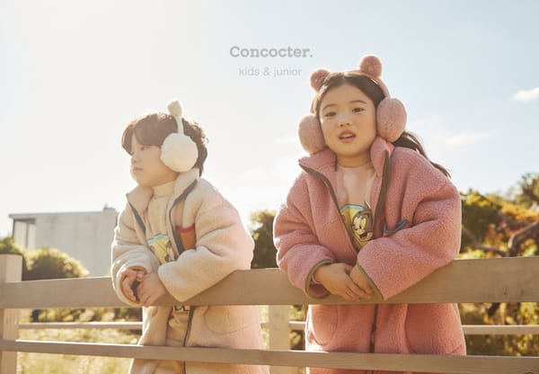 CONCOCTER - Korean Children Fashion - #Kfashion4kids - Thumbs up Color Long Fleece - 4