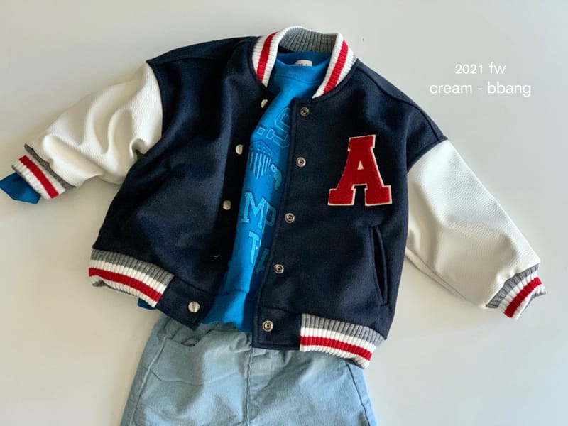 CREAM BBANG - Korean Children Fashion - #Kfashion4kids - Louis Color Jumper - 12