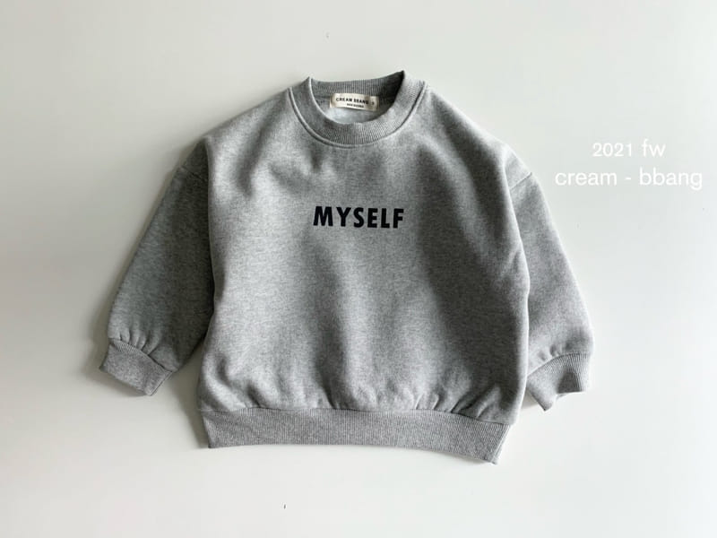 CREAM BBANG - Korean Children Fashion - #Kfashion4kids - Myself Front Back Paint Fleece Sweatshirt - 8