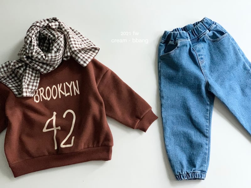 CREAM BBANG - Korean Children Fashion - #Kfashion4kids - Brooklyn Fleece Sweatshirt - 5
