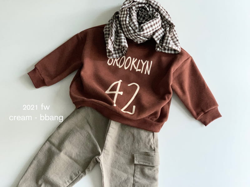 CREAM BBANG - Korean Children Fashion - #Kfashion4kids - Brooklyn Fleece Sweatshirt - 7