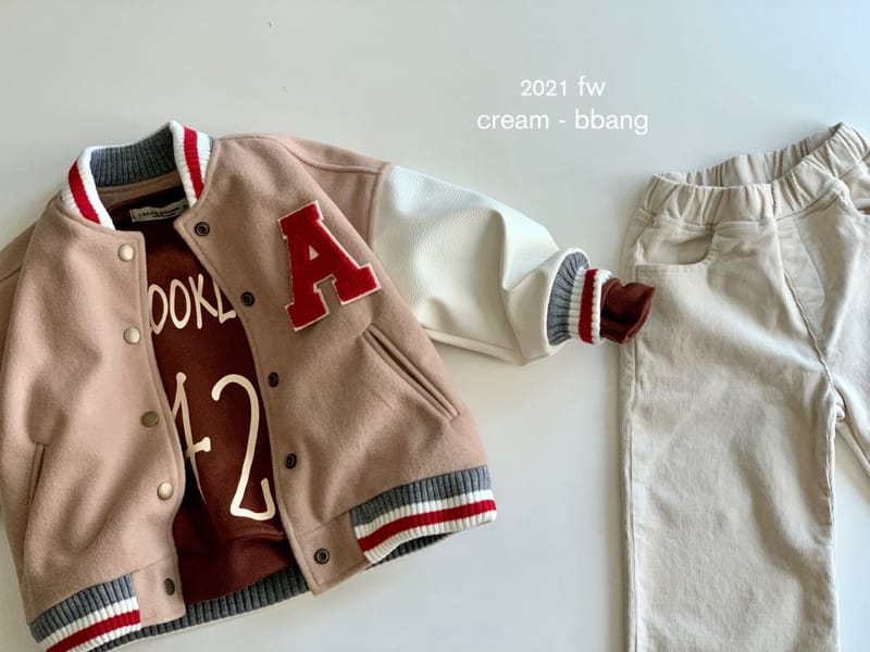 CREAM BBANG - Korean Children Fashion - #Kfashion4kids - Brooklyn Fleece Sweatshirt - 8