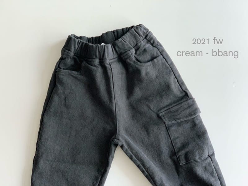 CREAM BBANG - Korean Children Fashion - #Kfashion4kids - Fleece Cotton Jogger Pants - 10