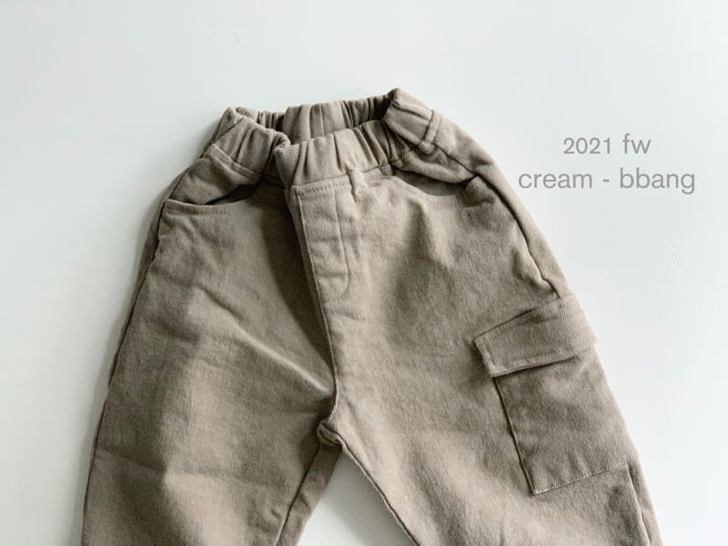 CREAM BBANG - Korean Children Fashion - #Kfashion4kids - Fleece Cotton Jogger Pants - 12