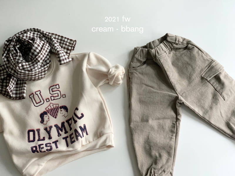 CREAM BBANG - Korean Children Fashion - #Kfashion4kids - Fleece Cotton Jogger Pants - 5