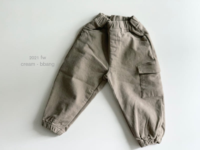 CREAM BBANG - Korean Children Fashion - #Kfashion4kids - Fleece Cotton Jogger Pants - 7