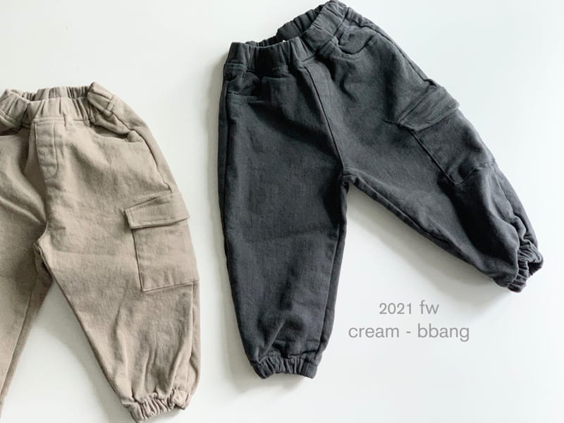 CREAM BBANG - Korean Children Fashion - #Kfashion4kids - Fleece Cotton Jogger Pants - 8