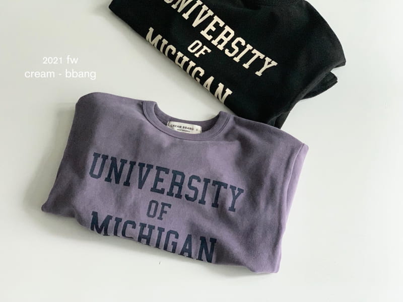 CREAM BBANG - Korean Children Fashion - #Kfashion4kids - Michigan Peach Side Slit Long Tee - 4