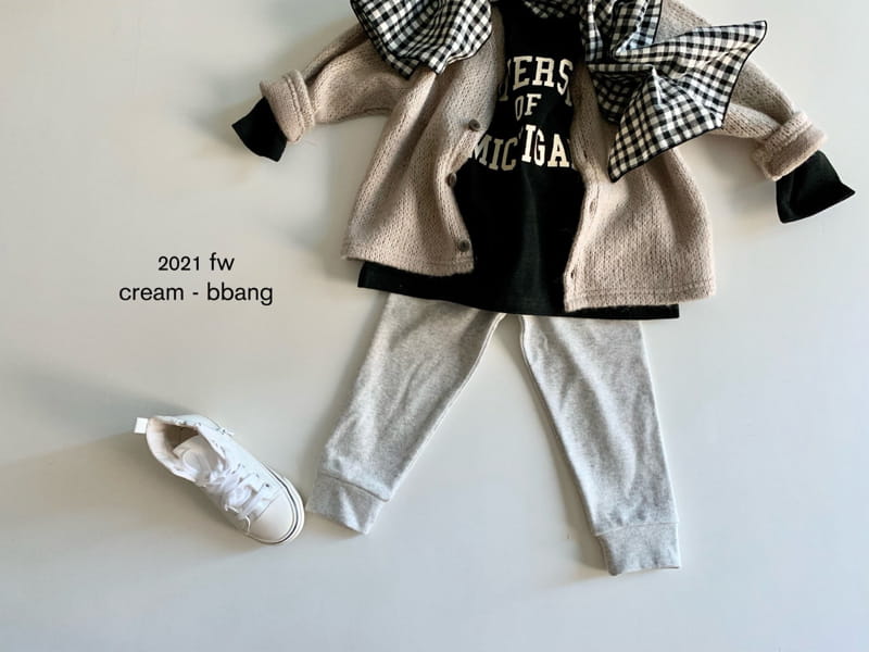 CREAM BBANG - Korean Children Fashion - #Kfashion4kids - Michigan Peach Side Slit Long Tee - 8
