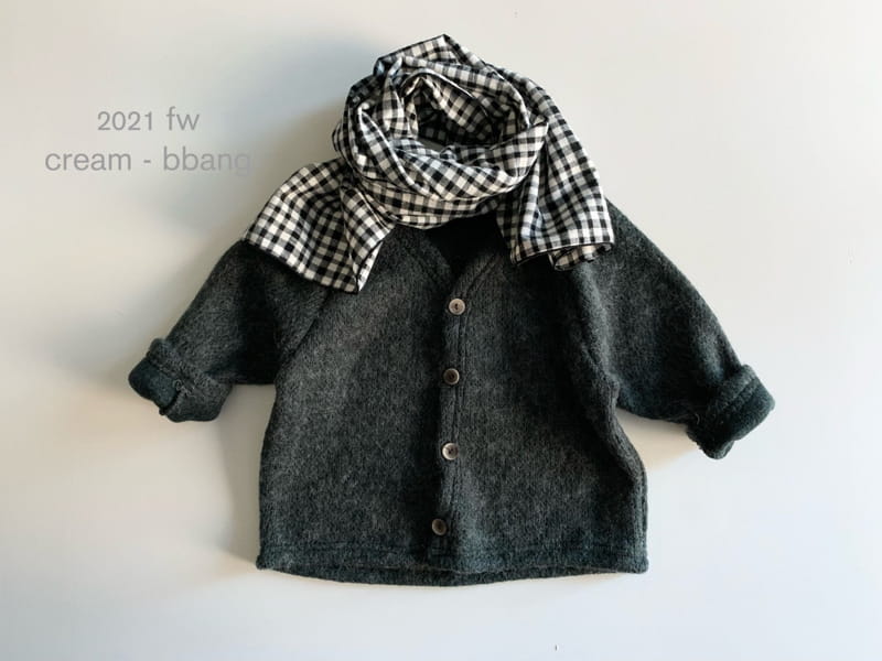 CREAM BBANG - Korean Children Fashion - #Kfashion4kids - Knit Cardigan - 3