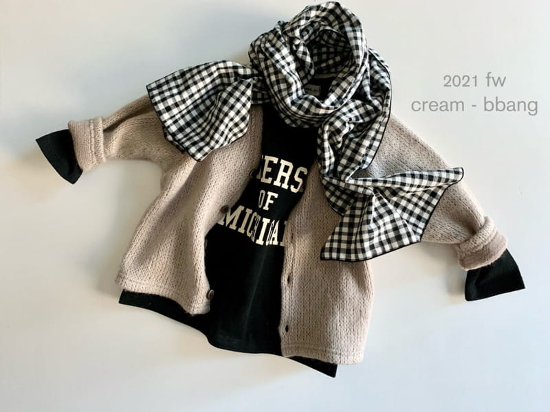 CREAM BBANG - Korean Children Fashion - #Kfashion4kids - Knit Cardigan - 4