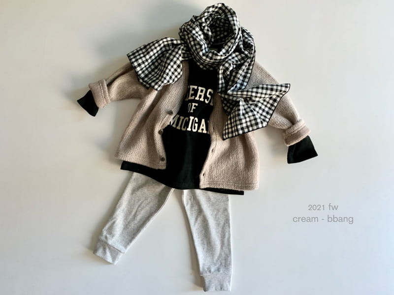 CREAM BBANG - Korean Children Fashion - #Kfashion4kids - Knit Cardigan - 6