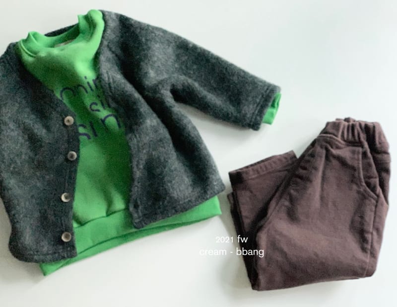 CREAM BBANG - Korean Children Fashion - #Kfashion4kids - Rising Sun Fleece Sweatshirt - 4