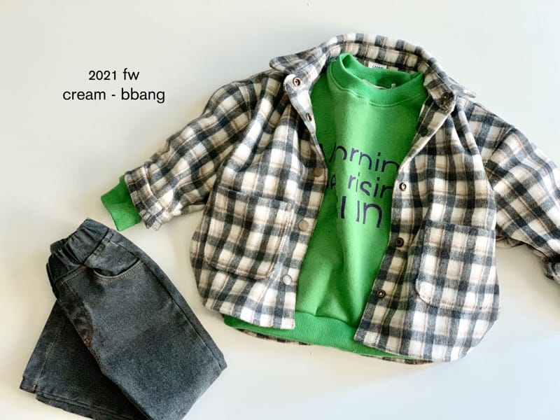 CREAM BBANG - Korean Children Fashion - #Kfashion4kids - Rising Sun Fleece Sweatshirt - 7
