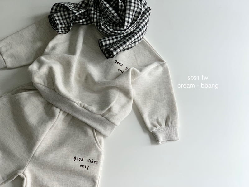 CREAM BBANG - Korean Children Fashion - #Kfashion4kids - Vibe Fleece Top Bottom Set - 7