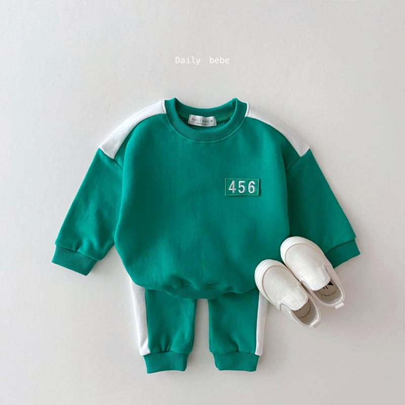 DAILY BEBE - Korean Children Fashion - #Kfashion4kids - Squid Top Bottom SEt