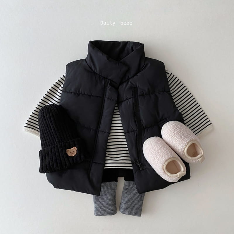 DAILY BEBE - Korean Children Fashion - #Kfashion4kids - Daily Padding Vest - 5