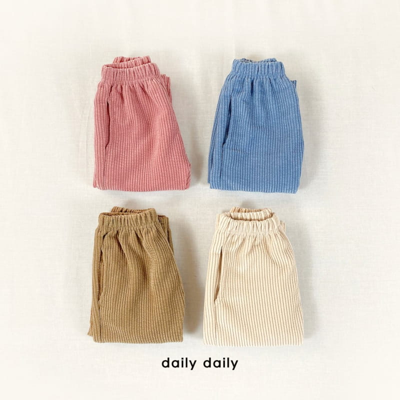 DAILY DAILY - Korean Children Fashion - #Kfashion4kids - Churros Pants - 10