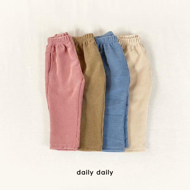 DAILY DAILY - Korean Children Fashion - #Kfashion4kids - Churros Pants - 8