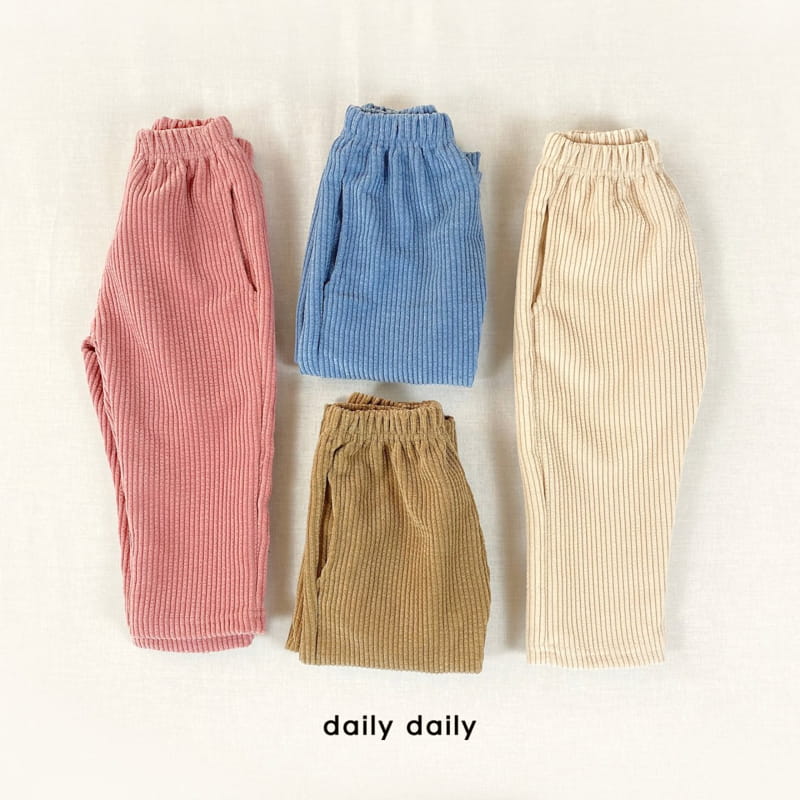 DAILY DAILY - Korean Children Fashion - #Kfashion4kids - Churros Pants - 9