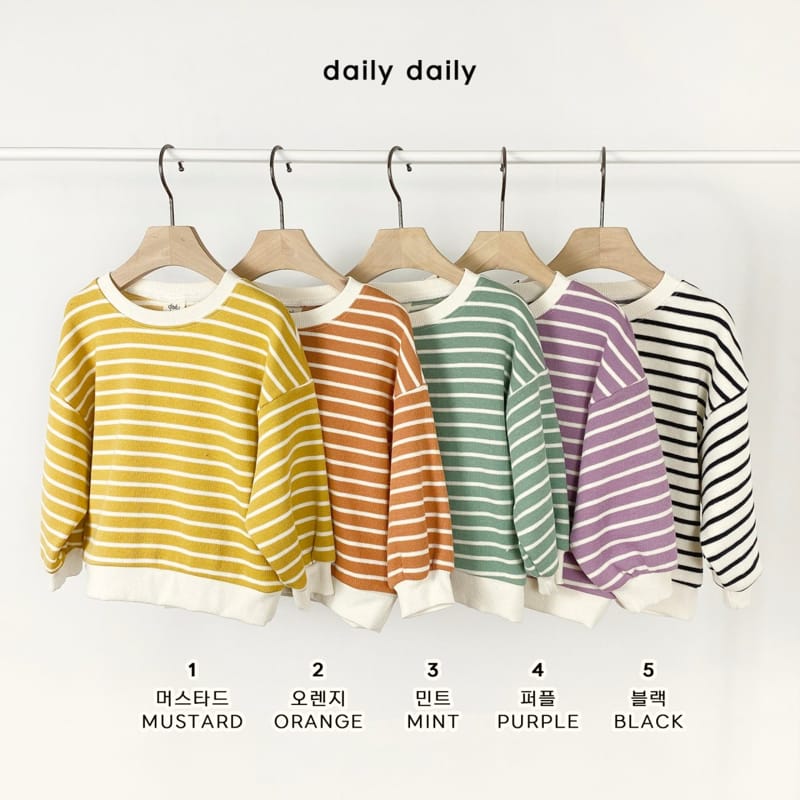 DAILY DAILY - Korean Children Fashion - #Kfashion4kids - From Now To Spring Sweatshirt