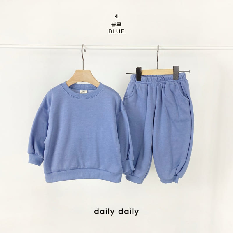 DAILY DAILY - Korean Children Fashion - #Kfashion4kids - Everyday Fleece Top Bottom Set  - 5
